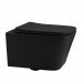 Унитаз ABBER Rechteck AC1201MB подвесной черный матовый, безободковый 