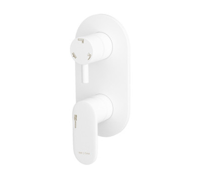 Смеситель для душа WasserKRAFT Mindel 8500 8571 белый матовый 