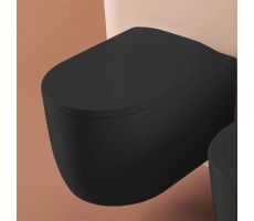 Унитаз подвесной Artceram Monet MNV001 17 00 Черный матовый 