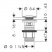 Донный клапан Hansgrohe  50105000 хром 
