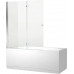 Шторка на ванну Aquanet Beta 4 NF6222-hinge, прозрачное стекло 