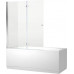 Шторка на ванну Aquanet Beta 4 NF6222-hinge, прозрачное стекло 