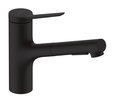 Смеситель для кухни Hansgrohe Zesis 74800670 черный матовый 