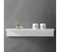 Полочка для ванной комнаты ABBER Stein AS1654 белая матовая 