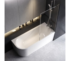 Ванна акриловая угловая правосторонняя, 170x70 см AM.PM X-Joy W94A-170R70W-A Белый 