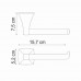 Держатель туалетной бумаги WasserKRAFT Wern K-2500 2596 Хром 