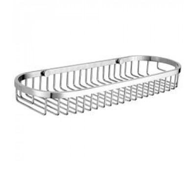 Мыльница в сеточку овальная 40х355х120 mm  NOFER 09065.B 