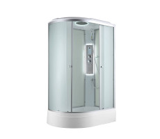 Душевая кабина AvaCan C3012R LED матовый Хром 