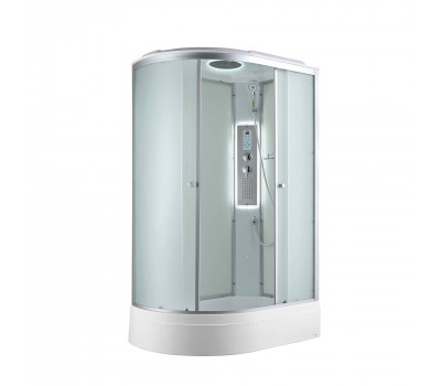 Душевая кабина AvaCan C3012R LED матовый Хром 