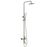 Душевая система со смесителем Vessel нержавеющая сталь VST220VSL VODA 