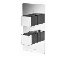 Смеситель для ванны и душа WasserKRAFT Alme 1500 1544 Thermo Хром 