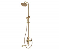 Комплект одноручковый для ванны и душа Bronze de Luxe WINDSOR 10120DF/1 бронза 