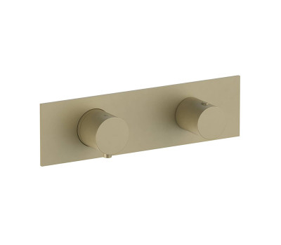 Смеситель для душа термостат Fantini Nostromo 87 P6 G573B Золото 