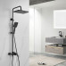 Душевая система Shevanik S4436H, черный