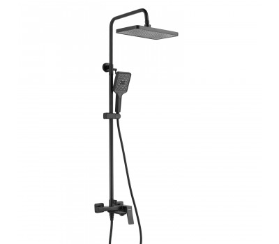 Душевая система Shevanik S4436H, черный