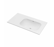 Раковина Vincea Элис (Elise) Corian правая, цвет белый матовый VCB-4EL100MW-R Раковина Vincea Элис (Elise) Corian правая, цвет белый матовый VCB-4EL100MW-R