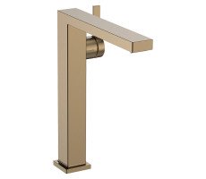 Смеситель для раковины Hansgrohe Tecturis E 73070140 шлифованная бронза Смеситель для раковины Hansgrohe Tecturis E 73070140 шлифованная бронза