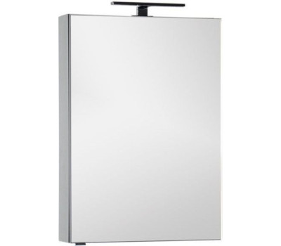 Зеркальный шкаф Aquanet Алвита 60 серый антрацит 