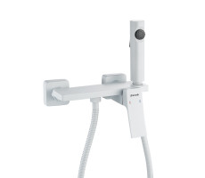 Гигиенический душ со смесителем Shevanik S6105C-1, белый