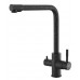 Смеситель для кухни Granite Black с подключением к фильтру Г-излив GR 05 B ESKO 
