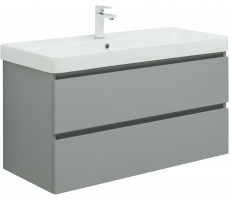 Тумба с раковиной Aquanet Вега 2.0 100 2 ящ. цв.мисти грин (раковина Ирис) 00344752 Тумба с раковиной Aquanet Вега 2.0 100 2 ящ. цв.мисти грин (раковина Ирис) 00344752