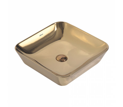 Раковина накладная ABBER Rechteck AC2205GG золото 