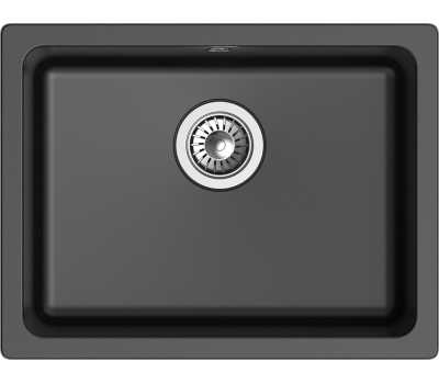Мойка Rivelato BERKANA 50 подст.монтаж 1-чаш 560*430 BK-50 nero Мойка Rivelato BERKANA 50 подст.монтаж 1-чаш 560*430 BK-50 nero