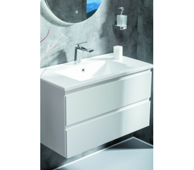 Тумба Armadi Art CAPOLDA 85 белая + ручка белая 849-085-W 