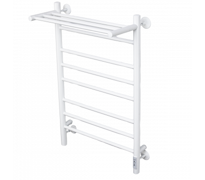 Полотенцесушитель электрический Comfysan Luce EC-8 80/50 с полкой, белый 
