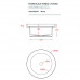 Раковина Artceram Fuori Scala TFL032 41 00  