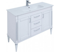 Тумба под раковину Aquanet Селена 120 белый/серебро Тумба под раковину Aquanet Селена 120 белый/серебро