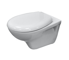 Унитаз подвесной Kale OPTIMUM 310200100080 безободковый с сиденьем без микролифта, белый