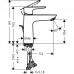 Смеситель для раковины Hansgrohe Talis E 71710990 полированное золото 