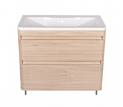 Тумба напольная Style Line Атлантика 100, Люкс ясень перламутр, PLUS ЛС-00000682 Тумба напольная Style Line Атлантика 100, Люкс ясень перламутр, PLUS ЛС-00000682