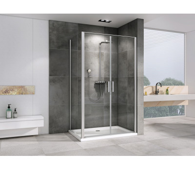 Душевой уголок ABBER Sonnenstrand AG04100C-S70 хром 