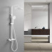 Душевая система Shevanik S4726C, белый