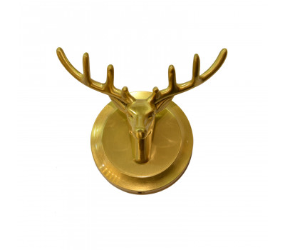 Крючок настенный Bronze de Luxe ROYAL "Олень" 81152 бронза 