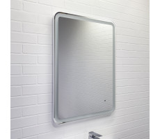 Зеркало для ванной Comforty Лотос-60 LED-подсветка, бесконтактный сенсор 