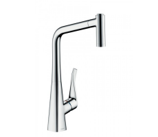 Смеситель для кухни Hansgrohe Metris 14820800 нержавейка 