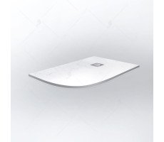 Душевой поддон асимметричный 120х80 см RGW ST/AR-W 16154128-01R 