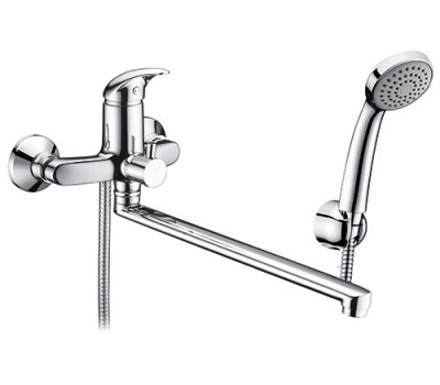 Смеситель для ванны WasserKRAFT Isen 2600 2602L Хром 