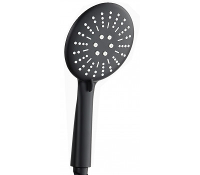 Ручной душ Black 3 режима диаметр 115 VSP09 VODA 