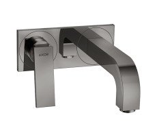 Смеситель для раковины Axor Citterio 39119330 полированный черный хром Смеситель для раковины Axor Citterio 39119330 полированный черный хром