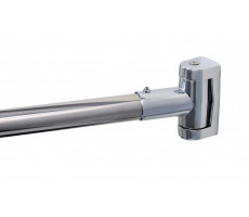 Карниз для ванной дуговой Fixsen нерж.сталь-хром max. 180 см.  FX-25144 
