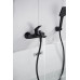Смеситель для ванны Knotlor KN-71/BL, черный