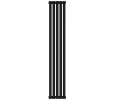 Радиатор Сунержа Эстет-1 1200x225-05 цвет-черный матовый 1/2" 31-0301-1205 