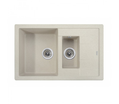 Кухонная мойка KAISER KG2M-7850 гранит KG2M-7850-S песочный 