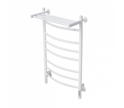 Полотенцесушитель электрический Comfysan Noumi EC-8 80/40 с полкой, белый 