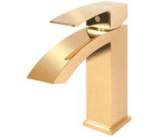 Смеситель для раковины Grocenberg GB2007GO, золото 