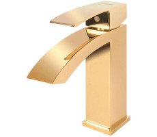 Смеситель для раковины Grocenberg GB2007GO, золото 